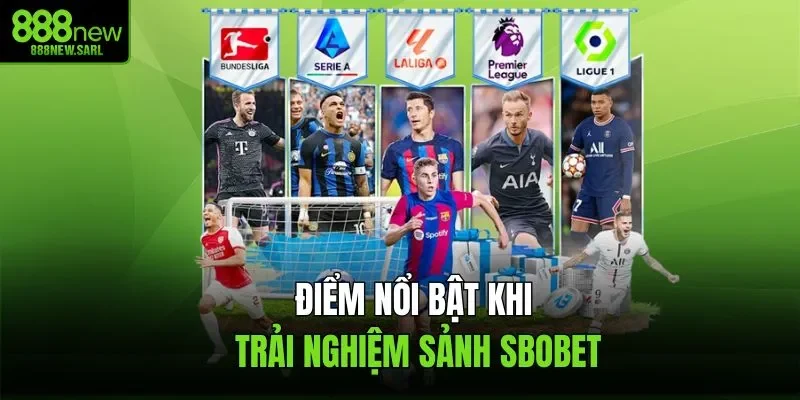 Điểm nổi bật khi trải nghiệm sảnh Sbobet