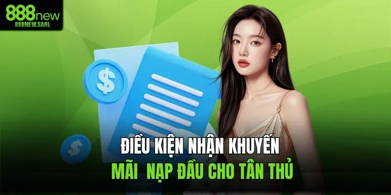 Điều kiện nhận khuyến mãi nạp đầu cho tân thủ