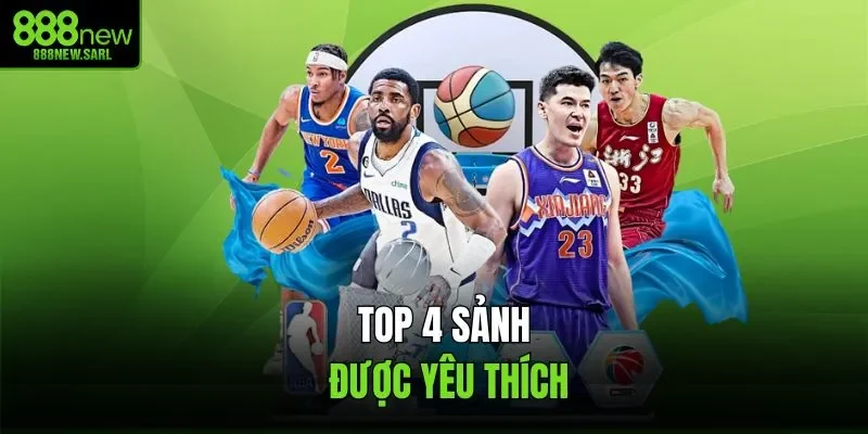 Top 4 sảnh được yêu thích